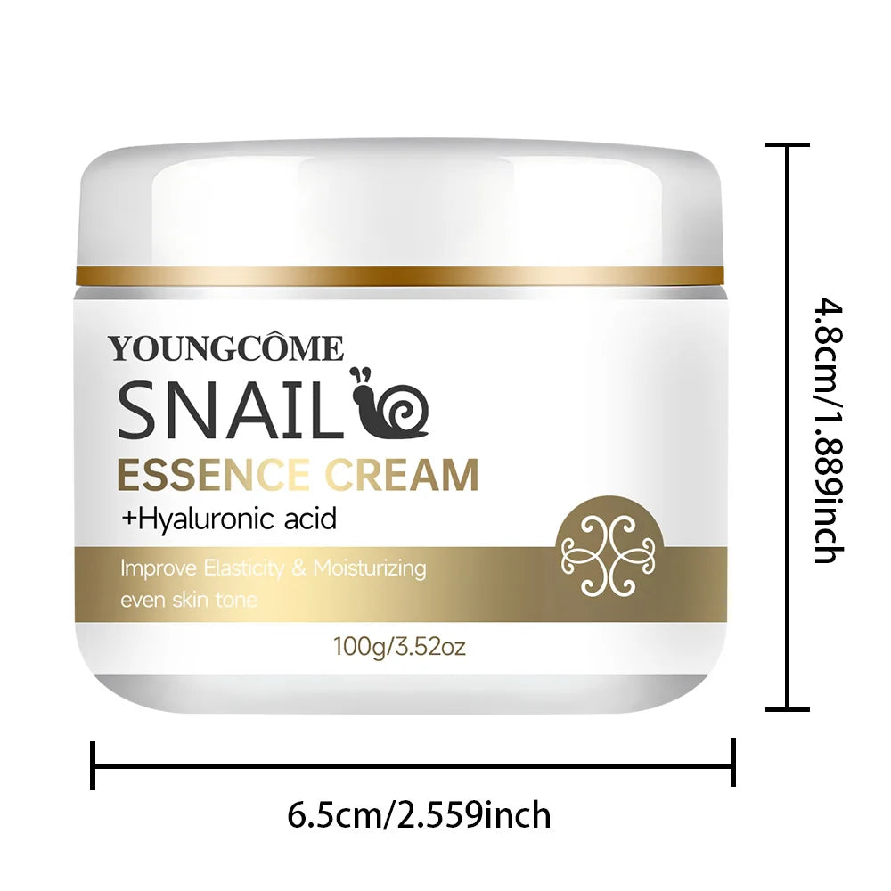 Crème Visage à la Bave d’Escargot et Acide Hyaluronique