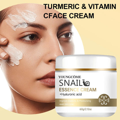 Crème Visage à la Bave d’Escargot et Acide Hyaluronique